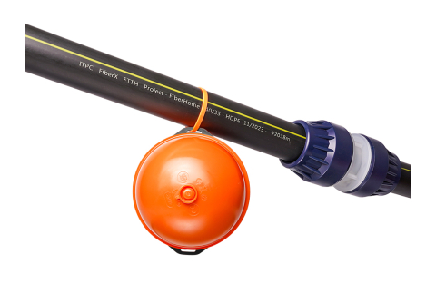 FCST-MB77.0kHz Marker Ball Black & Orange For Cable TV