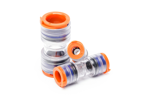 FCST-ERPU14/10 Push fit microduct straight connector