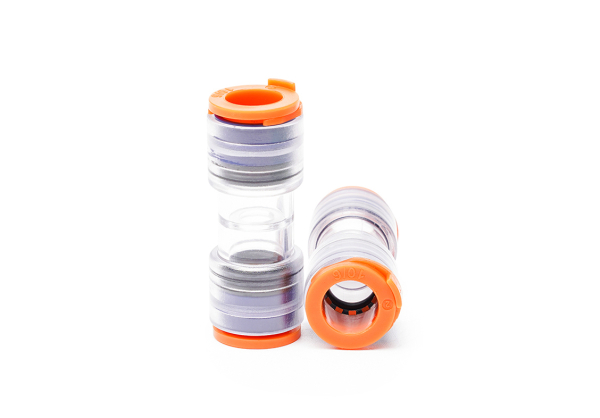FCST-ERPU10/6 Microduct Straight Connector for Air Blow Fiber Cable Installation