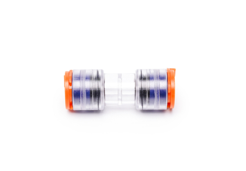 FCST-ERPU7/4 HDPE Microduct Push Fit Connector