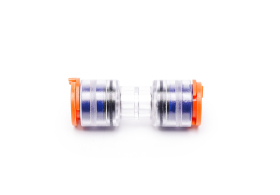 FCST-ERPU12/8 Push Fit Microduct Straight Connector ( 800 / Box )