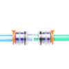 FCST-ERPU7/4 Microduct Straight Connector (150/ Box)