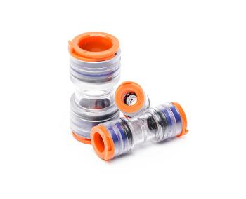 FCST-ERPU10/6 Microduct Straight Connector (100 / Box)