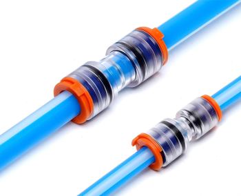 FCST-ERPU12/8 MicroDuct Straight Connector ( 50 / Box )