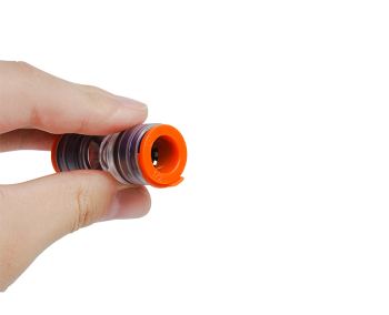 FCST-ERPU1/2"(12.7/10) Clear-Lock coupler (50 / Box )
