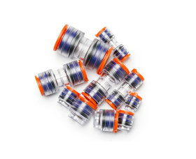 FCST-ERPU18/14 Transparent Micro Duct Connector (25/Box)