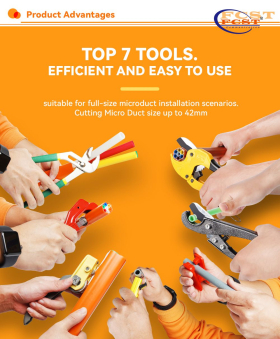 FCST23 HDPE & LSZH Microduct Cutter Toolkit