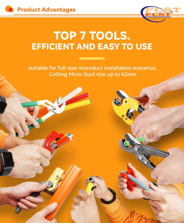 FCST23 HDPE & LSZH Microduct Cutter Toolkit